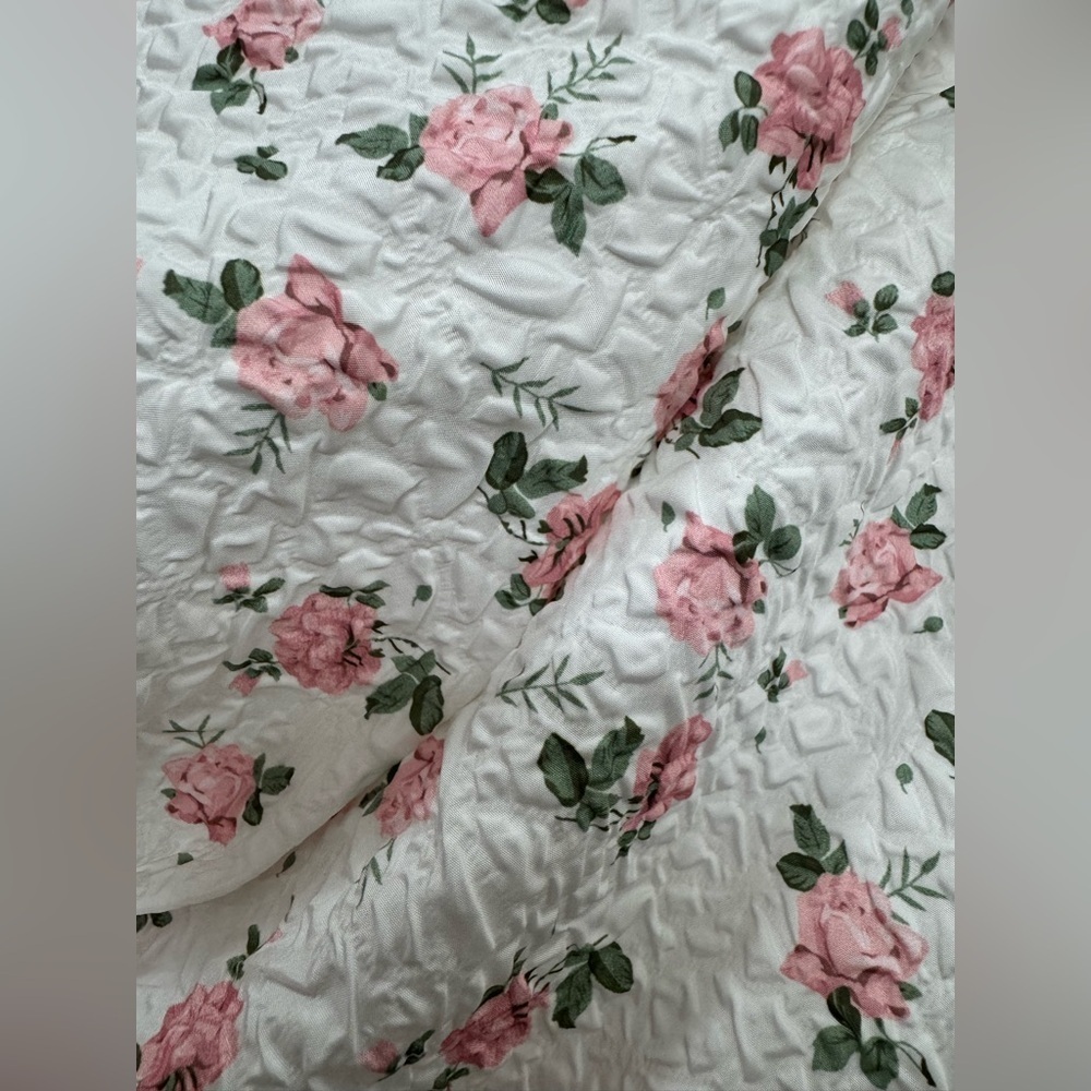 Mable x Böhme Floral Puff Sleeve Babydoll Dress – Size M - Picture 8 of 11